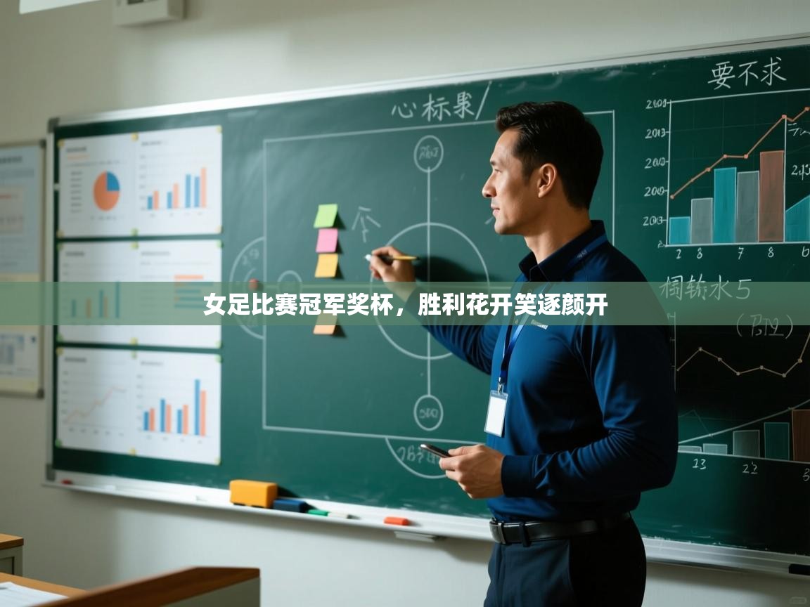 女足比赛冠军奖杯，胜利花开笑逐颜开  第1张